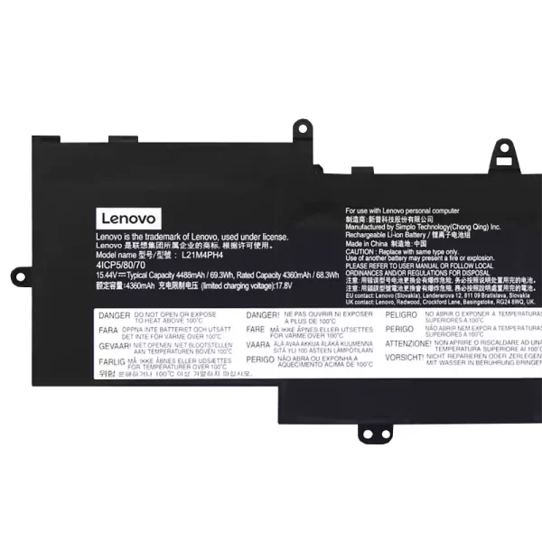 Batterie pour ordinateur portable LENOVO L21M4PH4 L21C4PH4 L21D4PH4 – Image 3