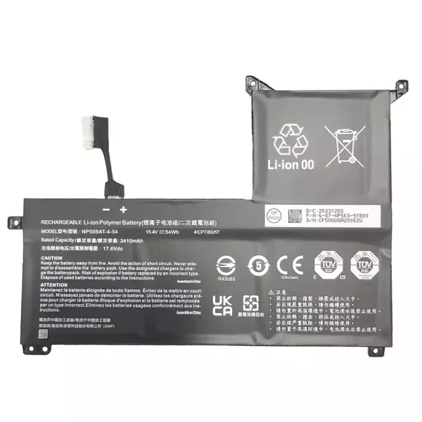 Batterie pour ordinateur portable NP50BAT-4-54