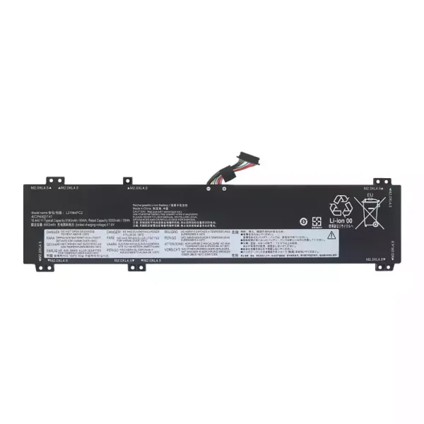 Batterie pour ordinateur portable Lenovo L21B4PC0 L21C4PC1 L21D4PC1 L21M4PC2 L21M4PC3