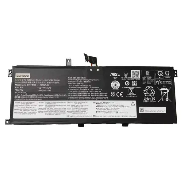 Batterie pour ordinateur portable LENOVO L21M4PG1 SB10W51949 5B10W51848