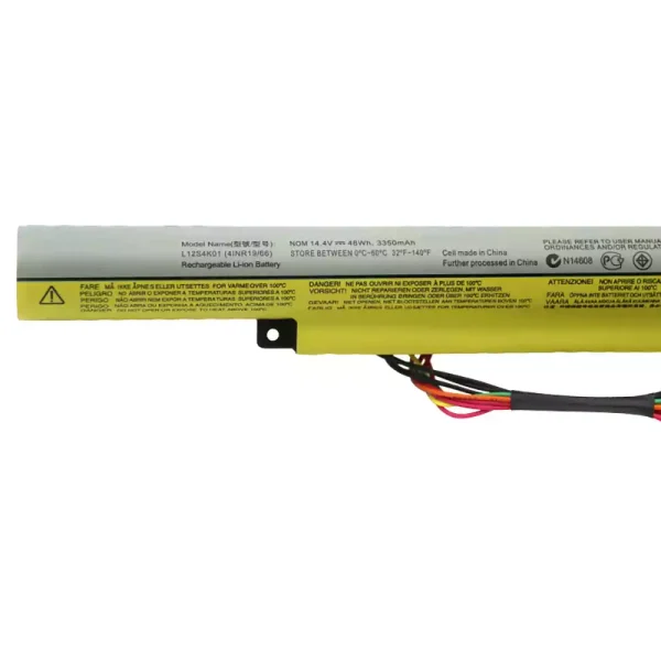 Batterie pour ordinateur portable LENOVO L12L4K01 L12S4E21 L12M4E21 L12M4K01 – Image 4
