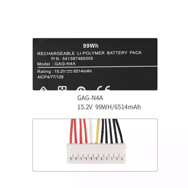 Batterie pour ordinateur portable GAG-N4A – Image 3