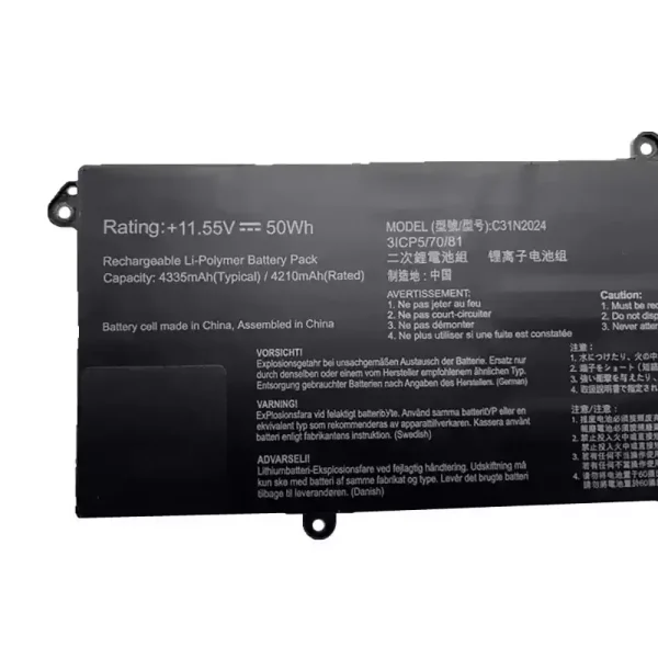Batterie pour ordinateur portable ASUS C31N2024 – Image 3