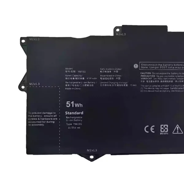 Batterie pour ordinateur portable Dell YM15G,Dell XPS 13 9315 2-in-1 – Image 3