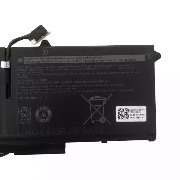 Batterie pour ordinateur portable DELL FK0VR FKOVR – Image 4
