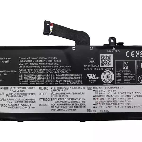 Batterie pour ordinateur portable LENOVO L22M4PF3 L22X4PF3 L22B4PF3 – Image 3