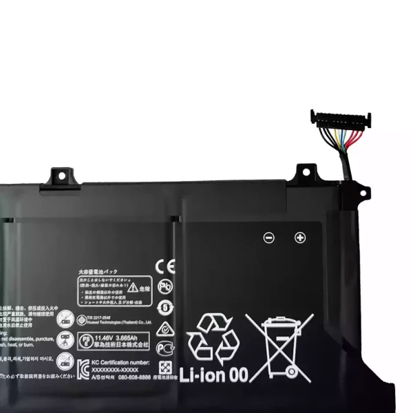 Batterie pour ordinateur portable HUAWEI HNL-WFP9 HNL-WFQ9 HNL-WFP9Q WRTD-WFH9Q WRTD-WDH9 WRTD-WFH9 HLY-19R – Image 2