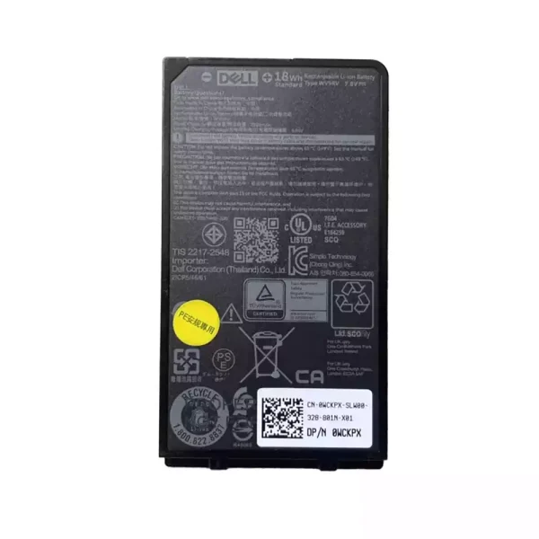 Batterie pour ordinateur portable DELL WV9RV WCKPX