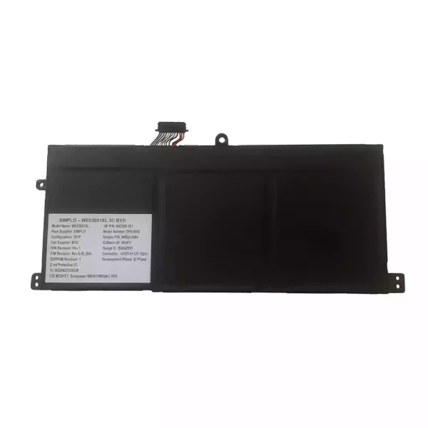 Batterie pour ordinateur portable HP WE03XL TPN-IB0X N42575-005 N42388-1E1 – Image 2