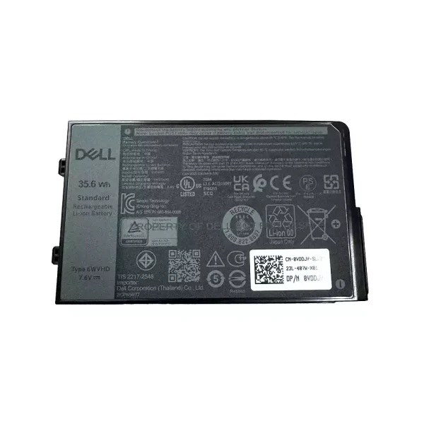 Batterie pour ordinateur portable DELL 6WVHD VDDJY