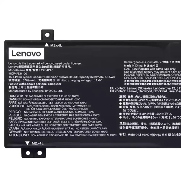 Batterie pour ordinateur portable LENOVO L22B4PA0 L22M4PA0 L22D4PA0 L22X4PA0 – Image 3