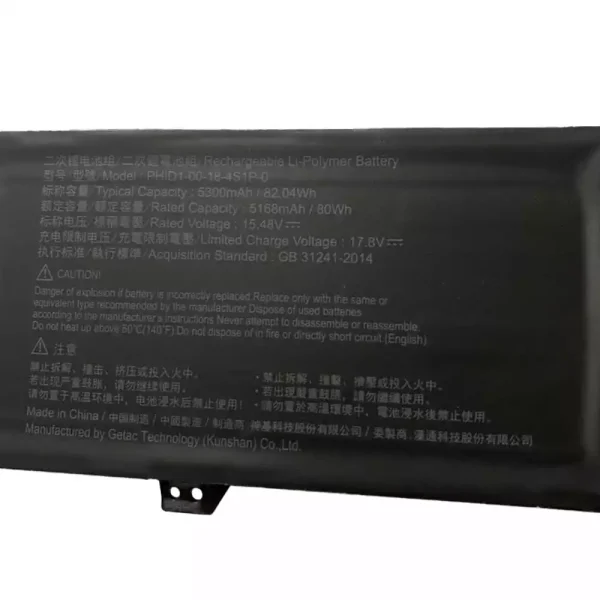 Batterie pour ordinateur portable PHID1-00-18-4S1P-0,MECHREVO Vision 16 Pro – Image 2