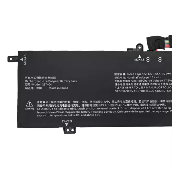 Batterie pour ordinateur portable 2874C4 – Image 3