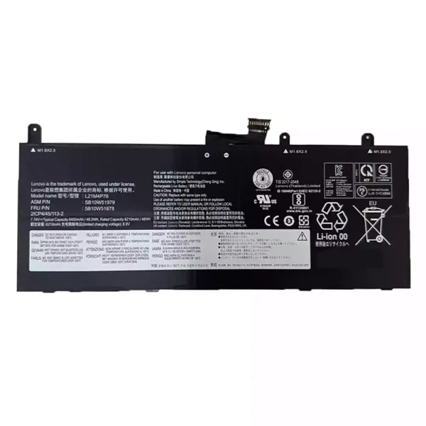 Batterie pour ordinateur portable LENOVO L21M4P76 L21D4P76