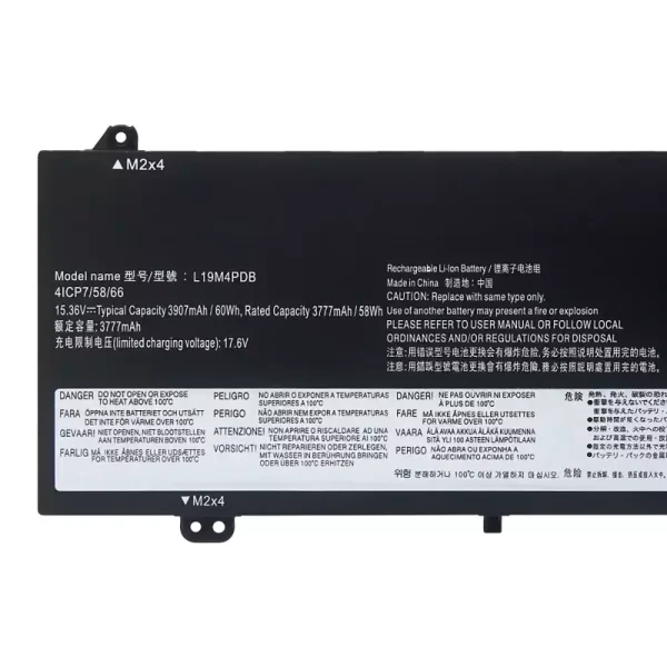 Batterie pour ordinateur portable LENOVO L20M4PDB L20C4PDB – Image 3