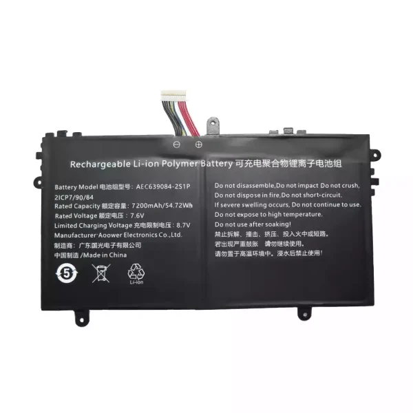 Batterie pour ordinateur portable AEC639084-2S1P – Image 2