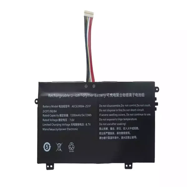 Batterie pour ordinateur portable AEC639084-2S1P – Image 3
