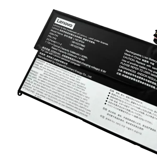 Batterie pour ordinateur portable LENOVO L19M4PG4 L19C4PG4 L19D4PG3 – Image 3
