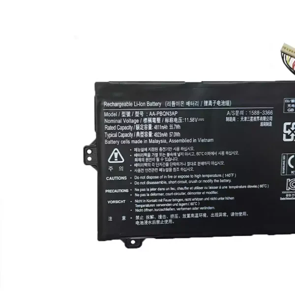 Batterie pour ordinateur portable SAMSUNG AA-PBQN3AP – Image 3
