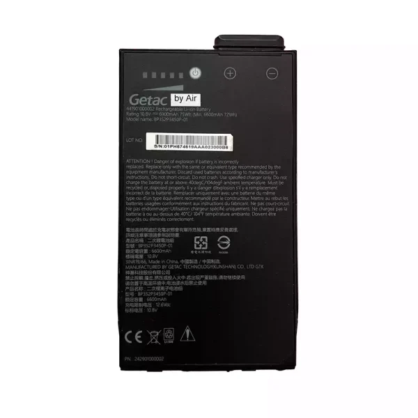 Batterie pour ordinateur portable Getac BP3S2P3450P-01 441901000002