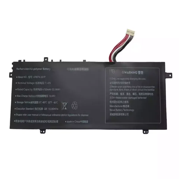 Batterie pour ordinateur portable 478574-3S1P – Image 2