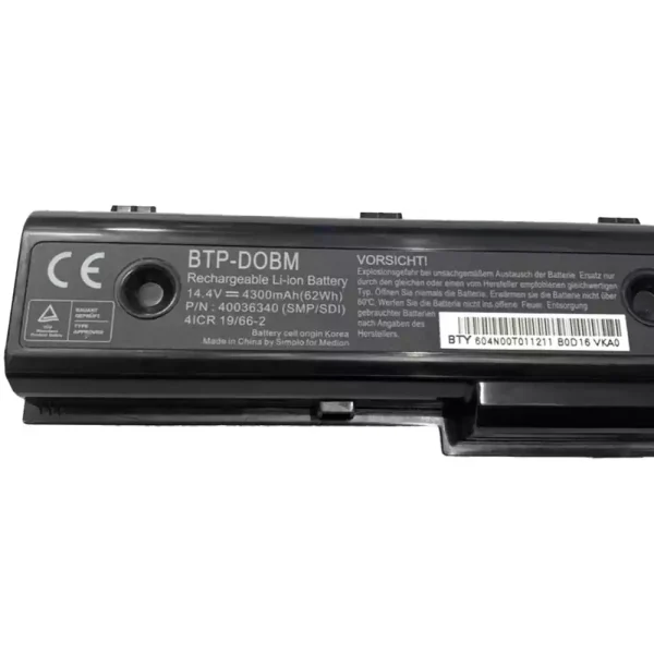 Batterie pour ordinateur portable Medion BTP-DNBM,BTP-DOBM – Image 2