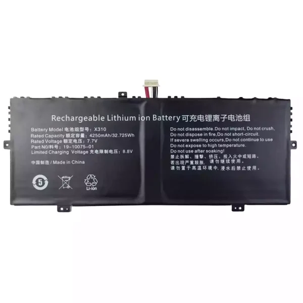 Batterie pour ordinateur portable X310,Chuwi LarkBook CWI509 Jumper JNB13 Ezbook X3 air 8128