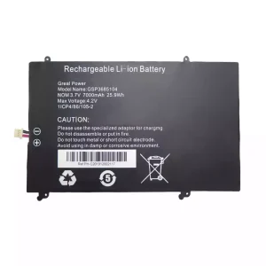 Batterie pour ordinateur portable GSP3685104