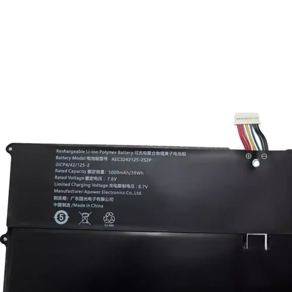 Batterie pour ordinateur portable GY3242125PHV AEC3242125-2S2P – Image 3