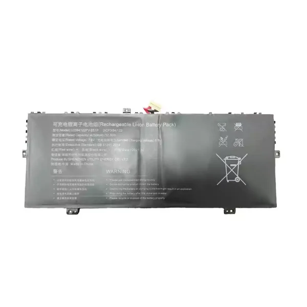 Batterie pour ordinateur portable U2594122PV-2S1P JUMPER EZbook x3 air