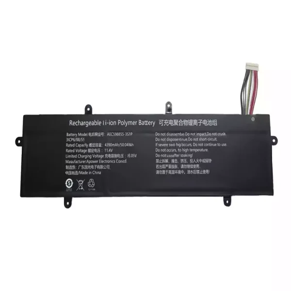 Batterie pour ordinateur portable AEC598855-3S1P 596181-3S – Image 2