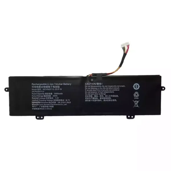 Batterie pour ordinateur portable AEC4563113-2S1P AEC4563113-2S1P-N – Image 2