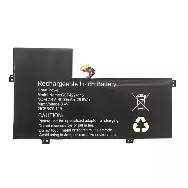 Batterie pour ordinateur portable GSP4274115