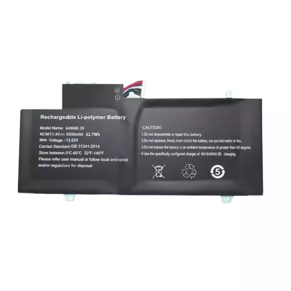 Batterie pour ordinateur portable 649060-3S