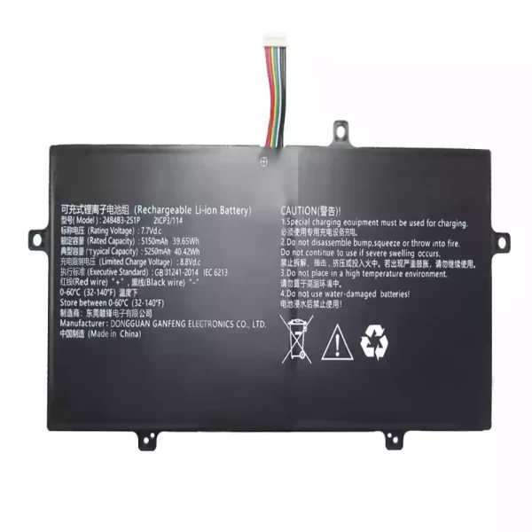 Batterie pour ordinateur portable 24B4B3-2S1P