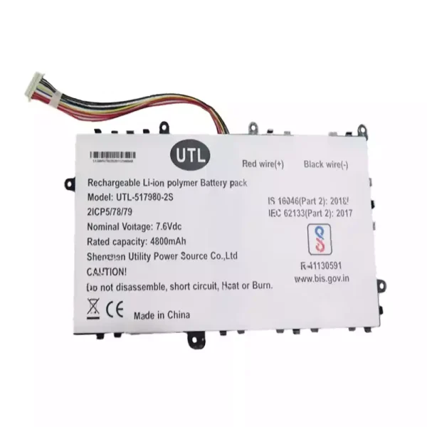 Batterie pour ordinateur portable UTL-517980-2S