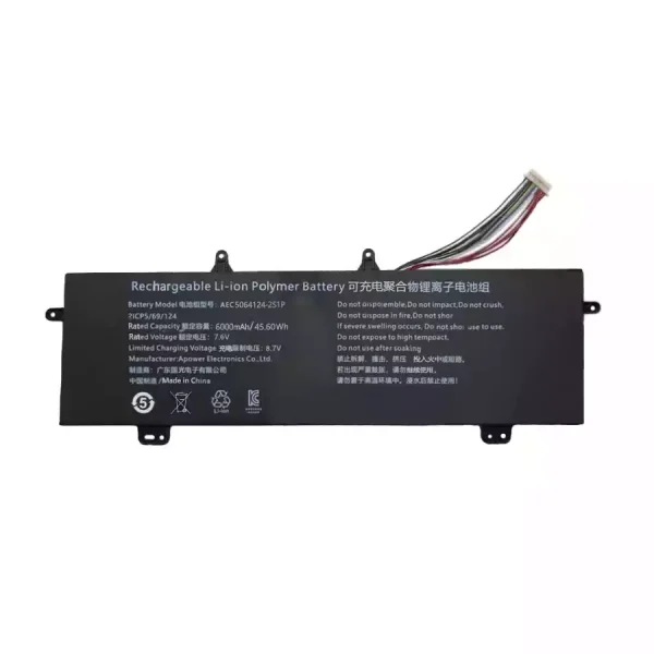 Batterie pour ordinateur portable AEC5064124-2S1P – Image 3