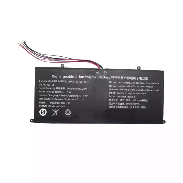 Batterie pour ordinateur portable AEC4493108-2S1P