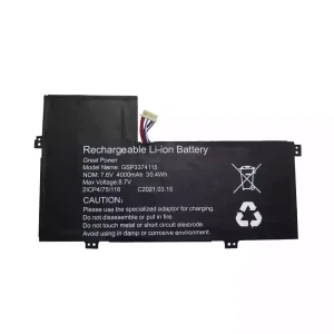 Batterie pour ordinateur portable GSP3374115