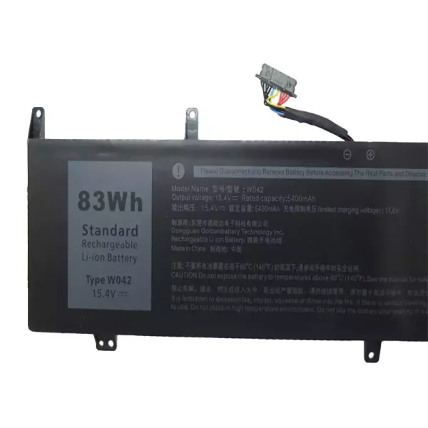 Batterie pour ordinateur portable W042 – Image 3