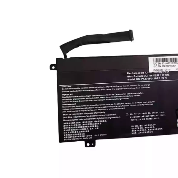 Batterie pour ordinateur portable TOSHIBA PA5368-1BRS – Image 3