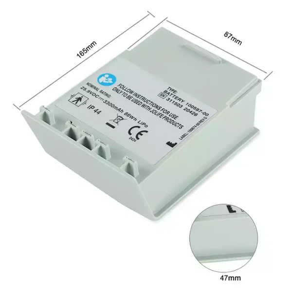 Batterie de remplacement pour Medtronic LUCAS 2,100597-00 – Image 2