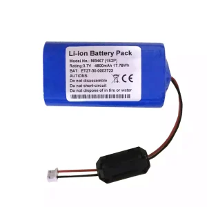 Batterie de remplacement pour Karl Storz ET27-30-0003723 C-MAC-8401ZX Storz 8402 Zx MB467 OSI ,OM11806