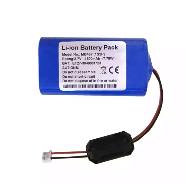 Batterie de remplacement pour Karl Storz ET27-30-0003723 C-MAC-8401ZX Storz 8402 Zx MB467 OSI ,OM11806
