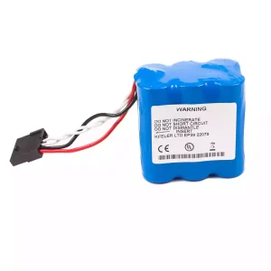 Batterie de remplacement pour KEELER 65808 250AFH6YMXZ EP39-22079 1202-P-6229 291980