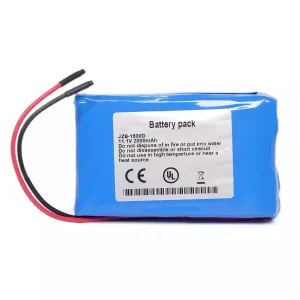 Batterie de remplacement pour KAYO654169-3S JZB-1800 JZB-1800D