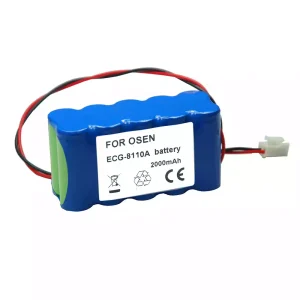 Batterie de remplacement pour OSEN ECG-8110 ECG-8110A ECG-8130A