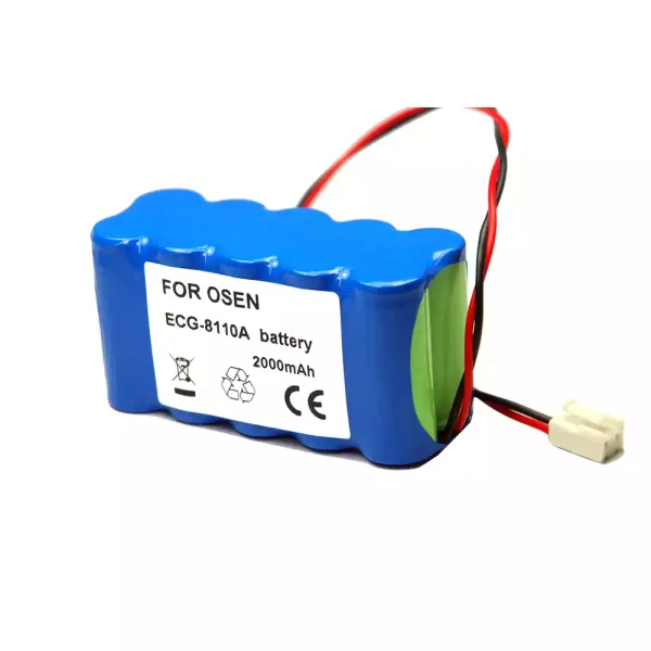 Batterie de remplacement pour OSEN ECG-8110 ECG-8110A ECG-8130A – Image 2