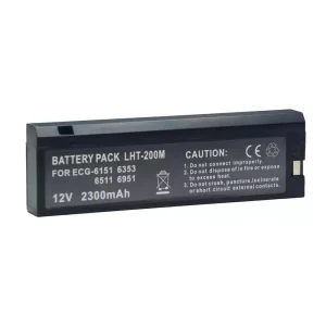 Batterie de remplacement pour NIHON KOHDEN ECG-6000,ECG-6511ECG-6151 ECG-6353,ECG-6551,ECG-6951,OEC-8110,ECG-8810P OEC-8110T,CARDIO FAX