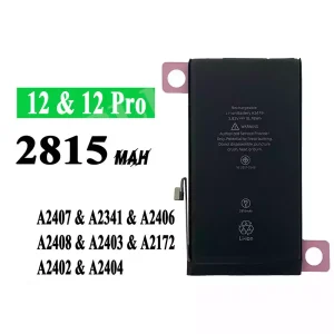 Batterie A2479 pour iPhone 12,iPhone 12pro